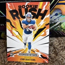 2025 Panini Rookies & Stars - Rookie Rush Cam Skattebo #2 (RC)