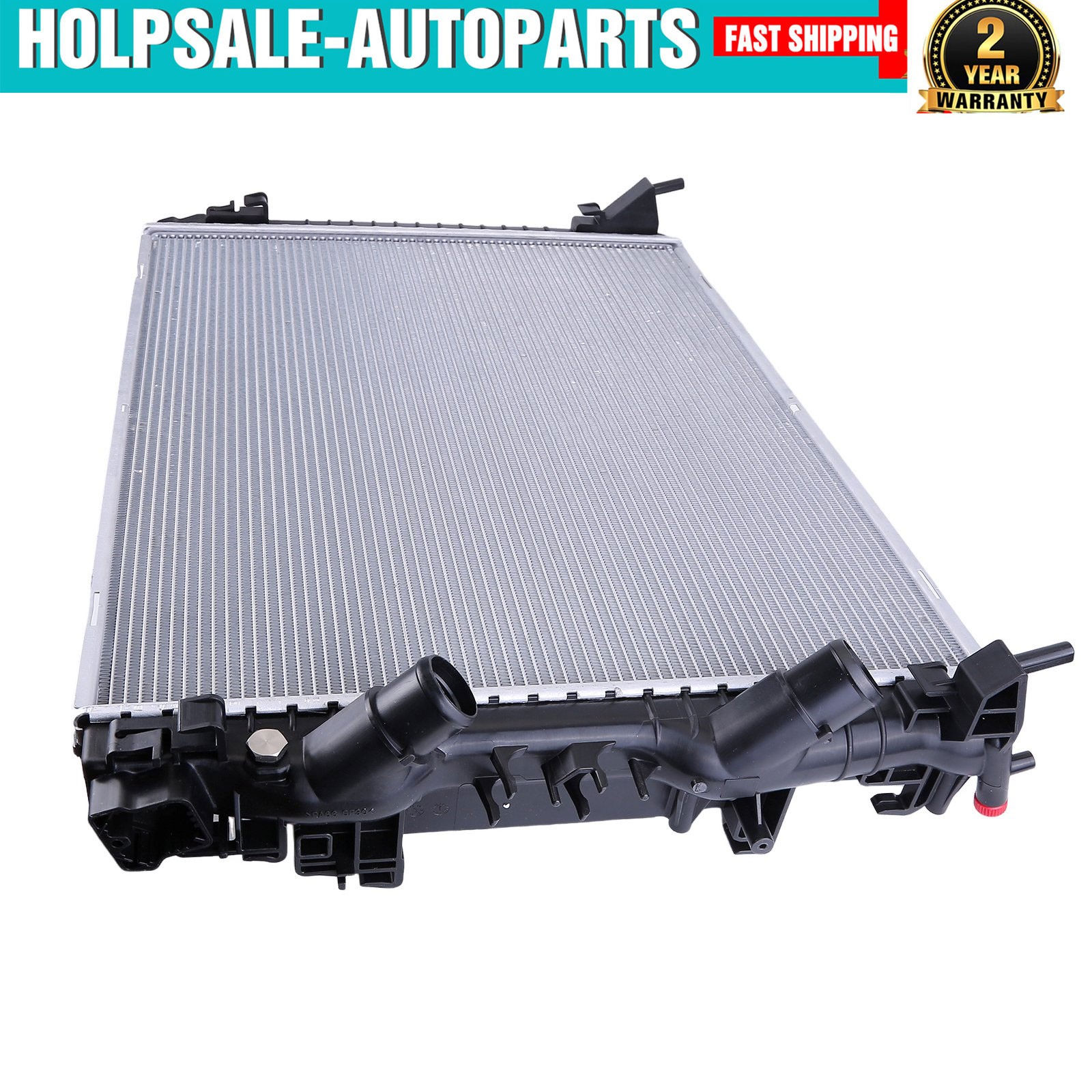 670109996 Water Cooling Radiator For Maserati Ghibli Base S Sq4 Q4 & Gts 14-20