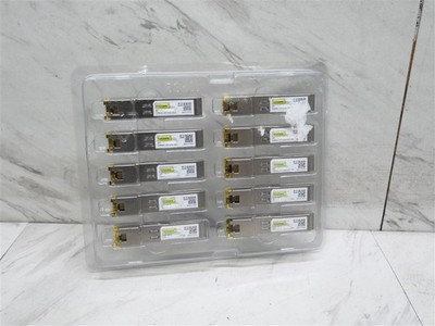 Lot of 10 NEW 10Gtek ASF-10G-T 10GBase-T SFP+ Copper Transceivers!