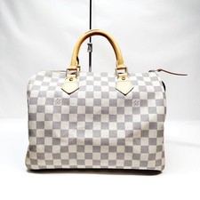 Louis Vuitton LV Borsa a mano N41533 Speedy 30 Bianco Damier Azzurro 3294585