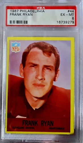 1967 PHILADELPHIA #44 FRANK RYAN Psa 6