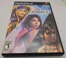 Final Fantasy X-2 (Sony PlayStation 2 PS2)  Black Label Complete With Manual