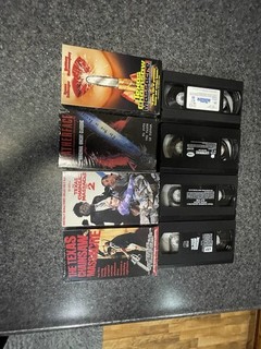 Texas Chainsaw Massacre VHS 1 4 Lot