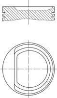 Mahle Kolben 030 71 02 FüR Polo 5Z3 5Z4 6Y5 Skoda 6Y2 Fabia 6Y3 VW FOX 5Z1 4 5Z5