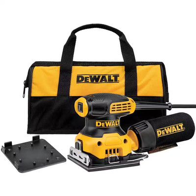 2.3 Amp Corded 1/4 Sheet Palm Grip Sander Kit with Contractor Bag