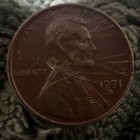 1971-S Lincoln Memorial Small Cent Penny Copper BN Business Strike KM#201a — photo 1