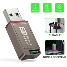 2 in 1 Wireless CarPlay Adapter Dongle Convert Wired to Wireless USB - 1pcs