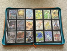 Nearly Complete Set Of Pokemon TCG SV3 Obsidian Flames In VaultX Binder