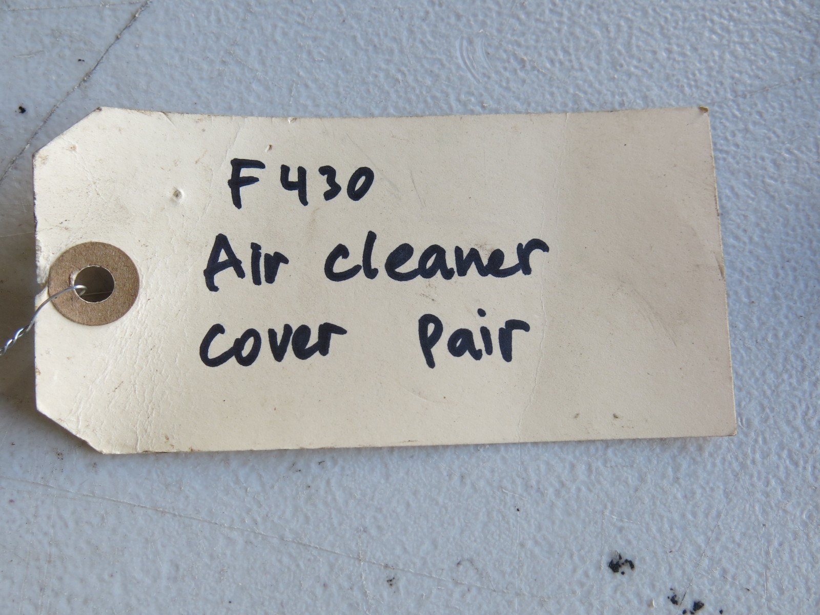 Ferrari F430 Spyder OEM Air Cleaner Box Cover Trim Pair