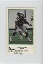 1985 Frito Lay Philadelphia Eagles Police Ron Baker #4 0au4