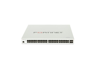 Fortinet FortiSwitch 248E-POE Switch, FS-248E-POE, 48x 1-GbE, 24x IEEE 802.3at