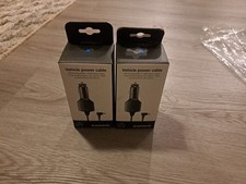 2x Garmin Genuine Universal Vehicle Power Cable 010-11838-00 for Nuvi and More 