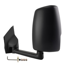 Left Manual Mirror Black For Chevy Express 1500 2500 3500 Van 2003-2017