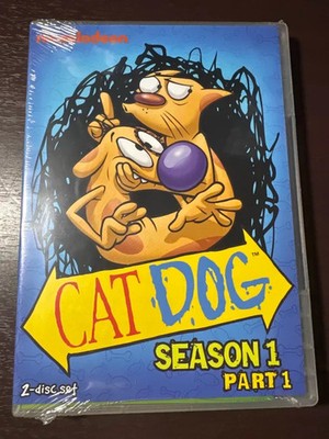 NEW + Sealed CatDog: Season 1 Part One DVD 1998 Nickelodeon Cartoon 4hrs Cat Dog