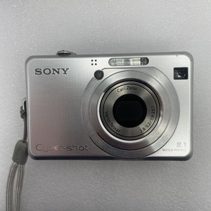 Sony Cyber-shot Digital Camera DSC-W100 8.1MP Silver Working missing part
