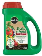 Miracle-Gro Shake 'n Feed Tomato Fruit & Vegetable Plant Food 4.5 lbs Fertilizer
