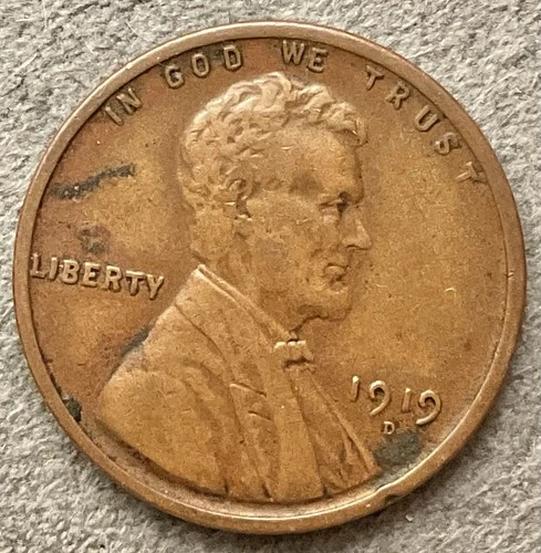 1919-D  Lincoln Wheat Cent - [VF] Very Fine - Higher Grade ~ B567