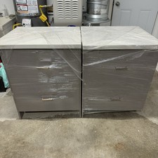 Kitchen Base Cabinet with Quartz Countertop