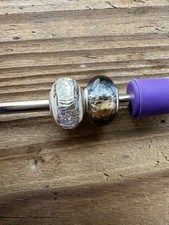 2 Handmade Beads By ElsieHandmadeBeads, Trollbeads Compatible, New