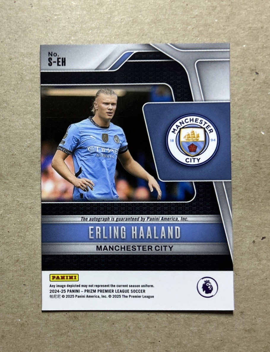 2024-25 Prizm Premier League Soccer Erling Haaland Manchester