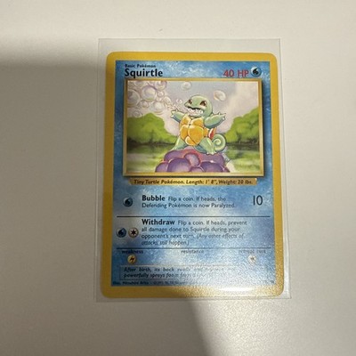 Squirtle 063/102 Base Set Regular