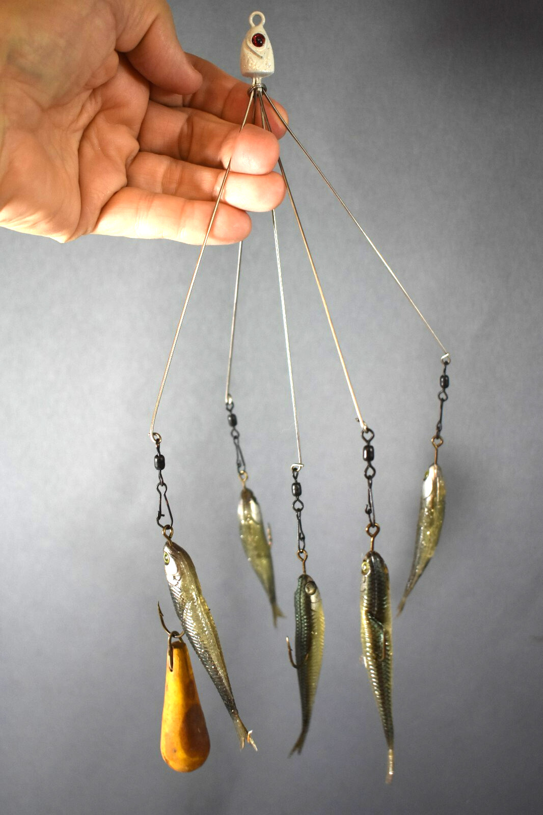 Alabama Rig Fishing Lure Designed to m1mic a school of bait fish. Effective Bass - Image 5