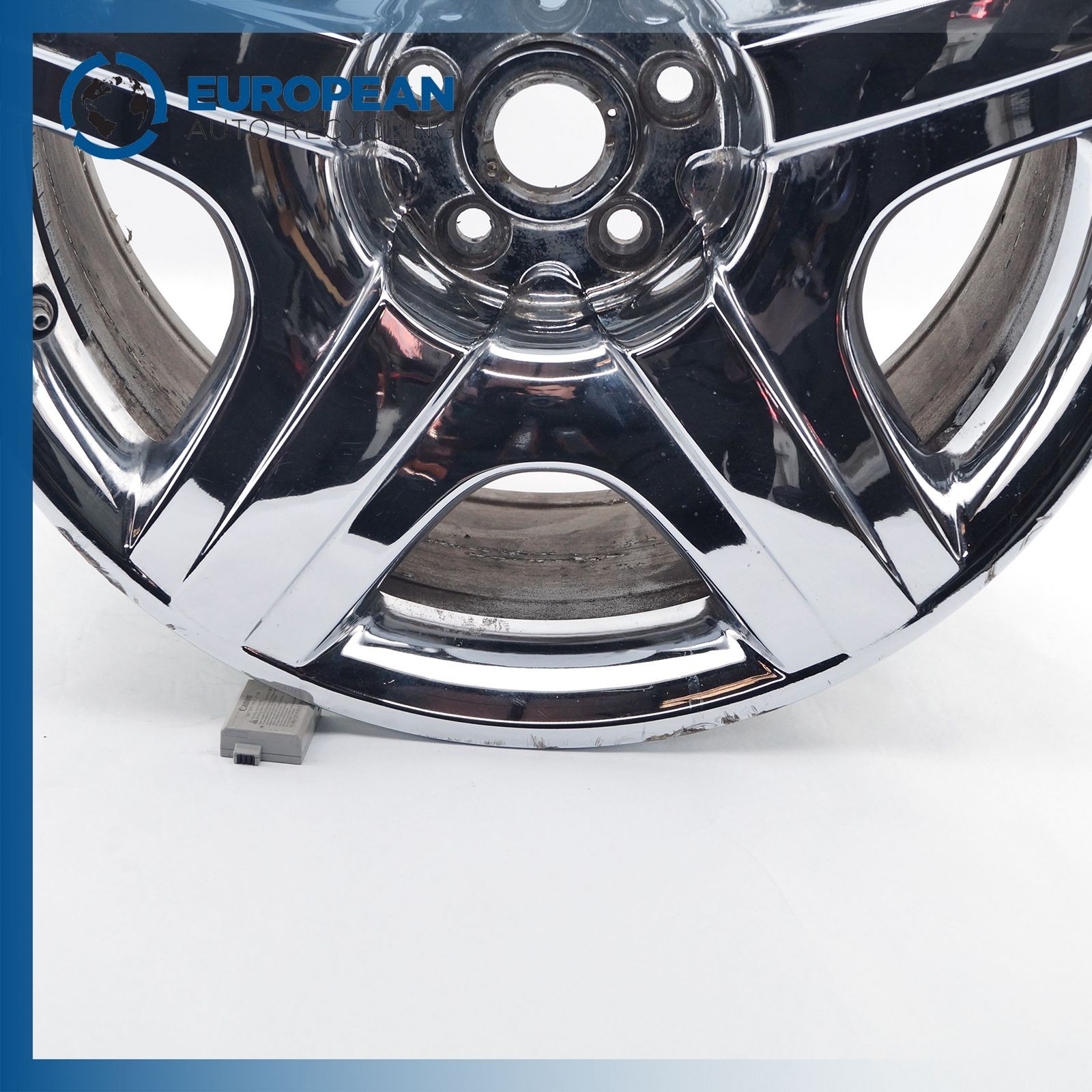 05-12 BENTLEY CONTINENTAL GT 19x9.5 Wheel Rim - OEM (5 spoke) CHROME 3W0601025H