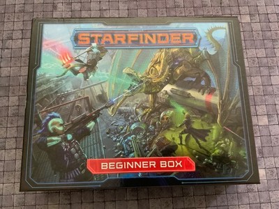 Starfinder Beginner Box Set - Shrink Removed but UNPUNCHED & UNPLAYED!