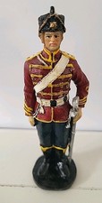 Militärische Aufstellfigur  Husaren  Höhe 12cm.