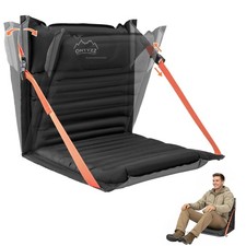 ONTYZZ Stadium Seats with Back Support Inflatable Portable Folding Comfort Se...