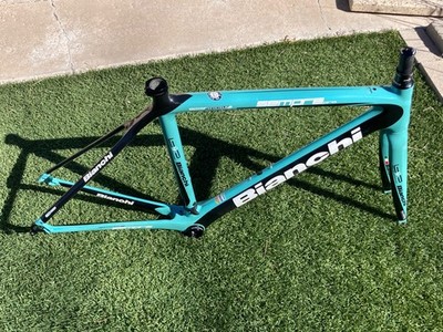 53cm Bianchi Sempre Pro Carbon Rim Brake Road Frameset w/HS and