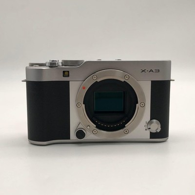 Fujifilm Fuji X-A3 XA3 24.2MP Mirrorless Digital Silver Camera Body+Accessories