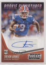 2021 Panini Chronicles Draft Picks Pink Trevon Grimes #TS-TVG Auto 0v0c