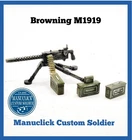 Playmobil Custom WW2 BROWNING MACHINE GUN Cal 20 WWII