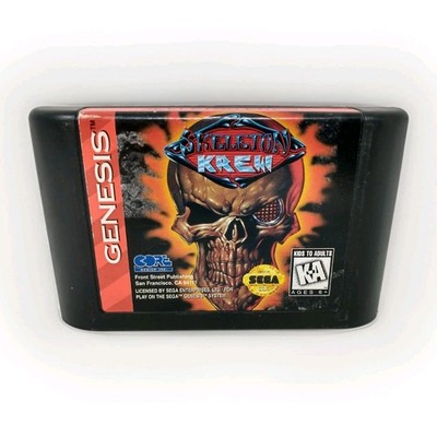 Skeleton Krew (Sega Genesis, 1995) Authentic Original Game Cartridge Only No Box