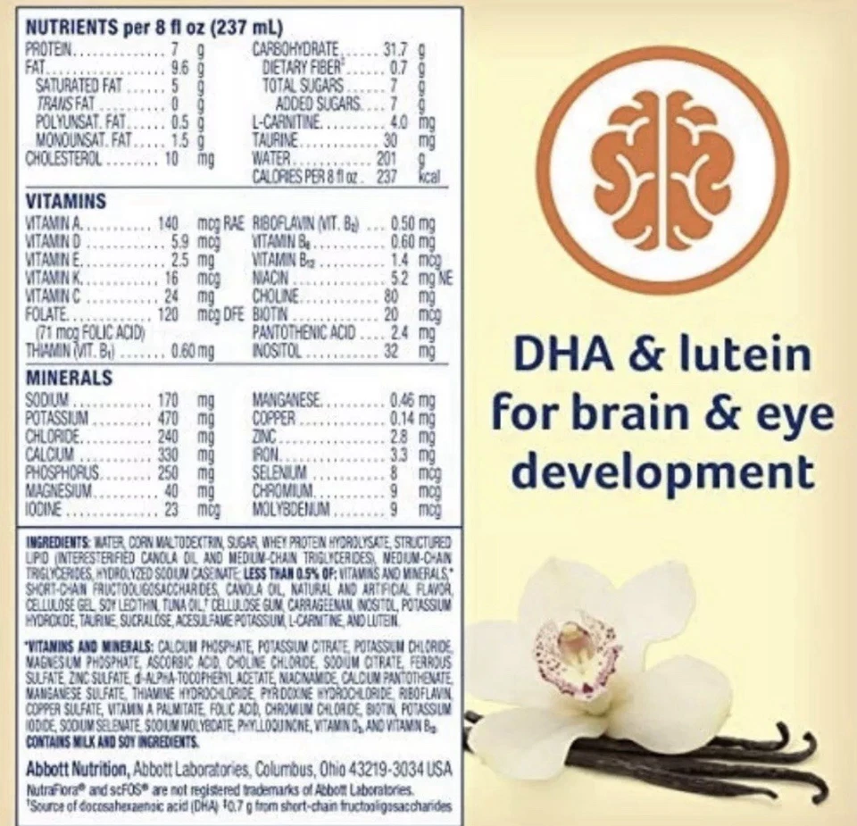 24 Botellas Pediasure Peptide 1.0 Cal Batidos de Vainilla Bebidas 1 Estuche Envío Rápido NUEVO Foto 2 de 4