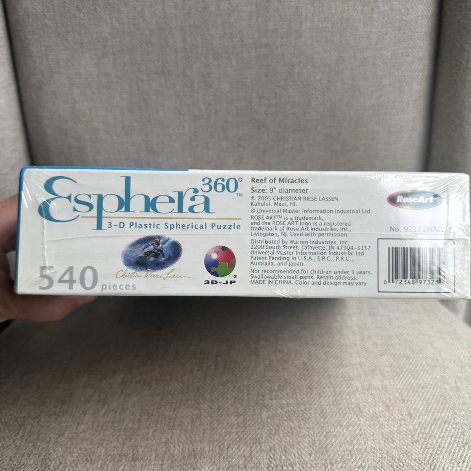 Nuevo Esfera 360 9" - Christian Riese Lassen Arrecife de Milagros (540 Piezas) Foto 3 de 4