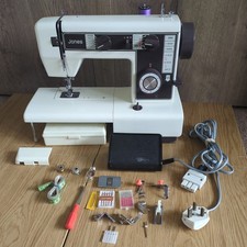 JONES VX540 Electrical Sewing Machine Zig Zag In Beige