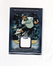 2011 GOOSE GOSSAGE TOPPS 60 GU JERSEY RELIC CHICAGO WHITE SOX