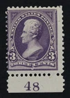 CKStamps: US Stamps Collection Scott#253 3c Jackson Mint LH OG