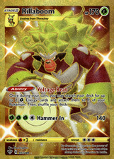 Rillaboom (Secret) Holo Secret Rare SWSH03: Darkness Ablaze 197/189 NM on eBay