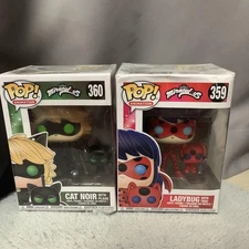 Miraculous Ladybug Cat Noir Figure Funko Collectible