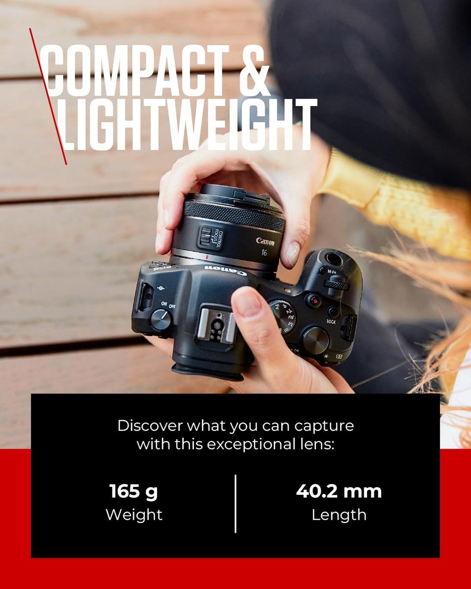 Canon RF 16mm f/2.8 STM Ultra Wide-Angle Lens for sale online | eBay