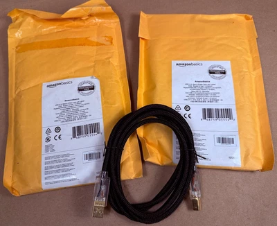 3 Amazon Basics Lighted USB 2.0 A to USB-B Cable for Printer or more - 6 foot - Image 1 of 3