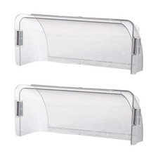 Vent Deflector 2 Pack - Easy Adjust Between 8 -13 - Heavy Duty Unbreakable...