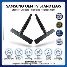 SAMSUNG OEM Stand Base Legs NoScrew for 55" TV'S HG55AU800NFXZA