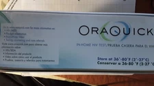 OraQuick HIV Home Test Part# 1001-0340 Item#3001-1776 NEW