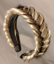 Headband Synthetic Hair Plaited Headband Braid Braided  Teeth Hair Band Beauty