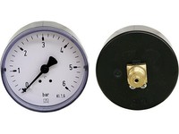 Manometer 0-10 Bar Durchmesser 63 Mm, G1/4 Dn 8 1/4' Axial