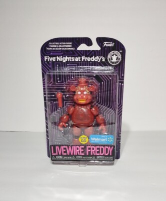Funko Five Nights at Freddy's Livewire Freddy 6 in Plush Toy Glow In The Dark 